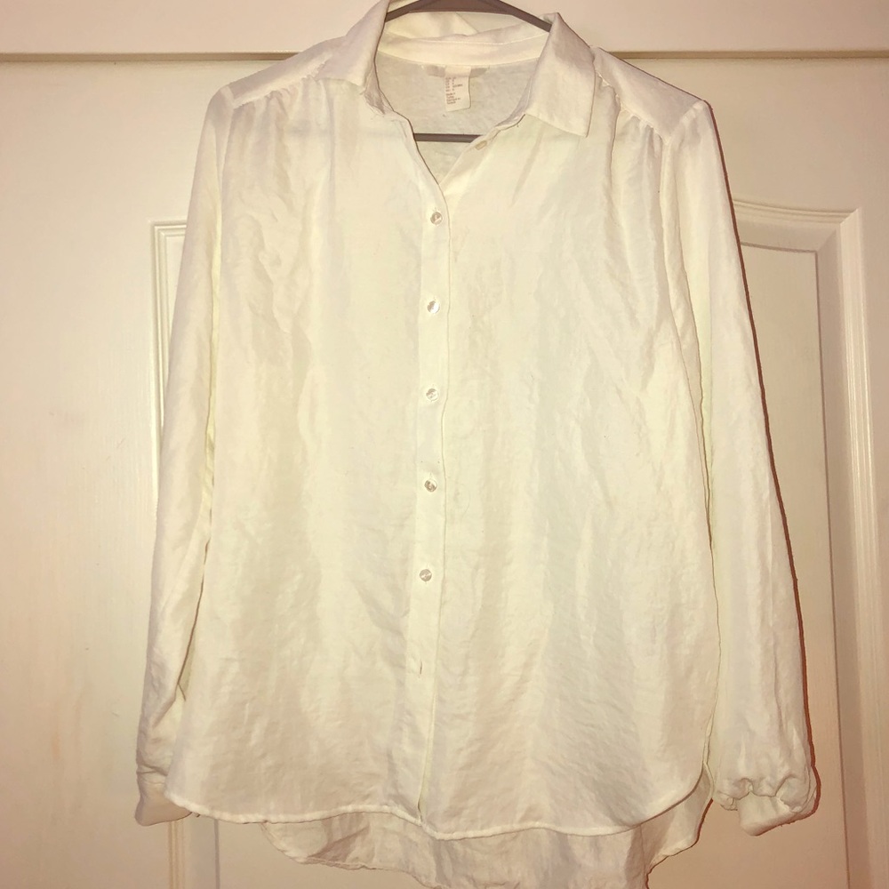 H&M White Button-Down